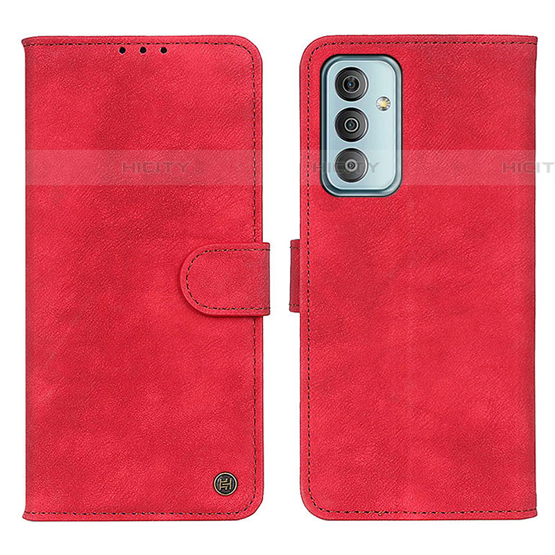 Handytasche Stand Schutzhülle Flip Leder Hülle N03P für Samsung Galaxy F13 4G Rot