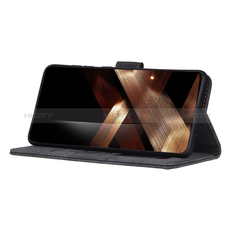 Handytasche Stand Schutzhülle Flip Leder Hülle N03P für Samsung Galaxy S24 5G