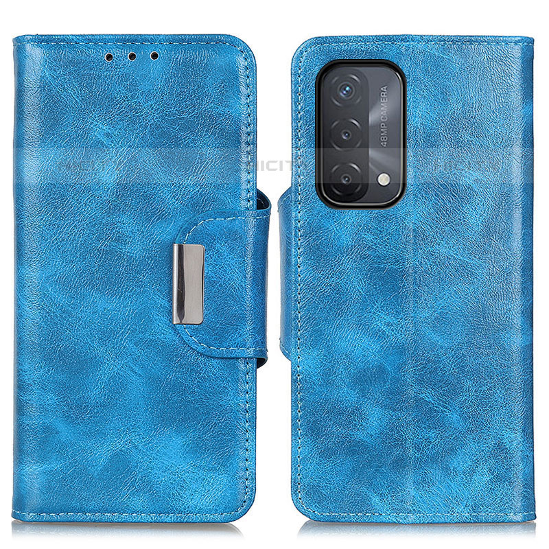 Handytasche Stand Schutzhülle Flip Leder Hülle N04P für OnePlus Nord N200 5G Hellblau