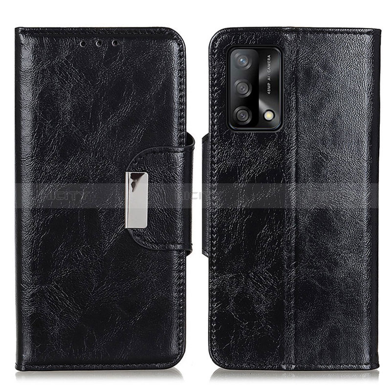 Handytasche Stand Schutzhülle Flip Leder Hülle N04P für Oppo F19 groß