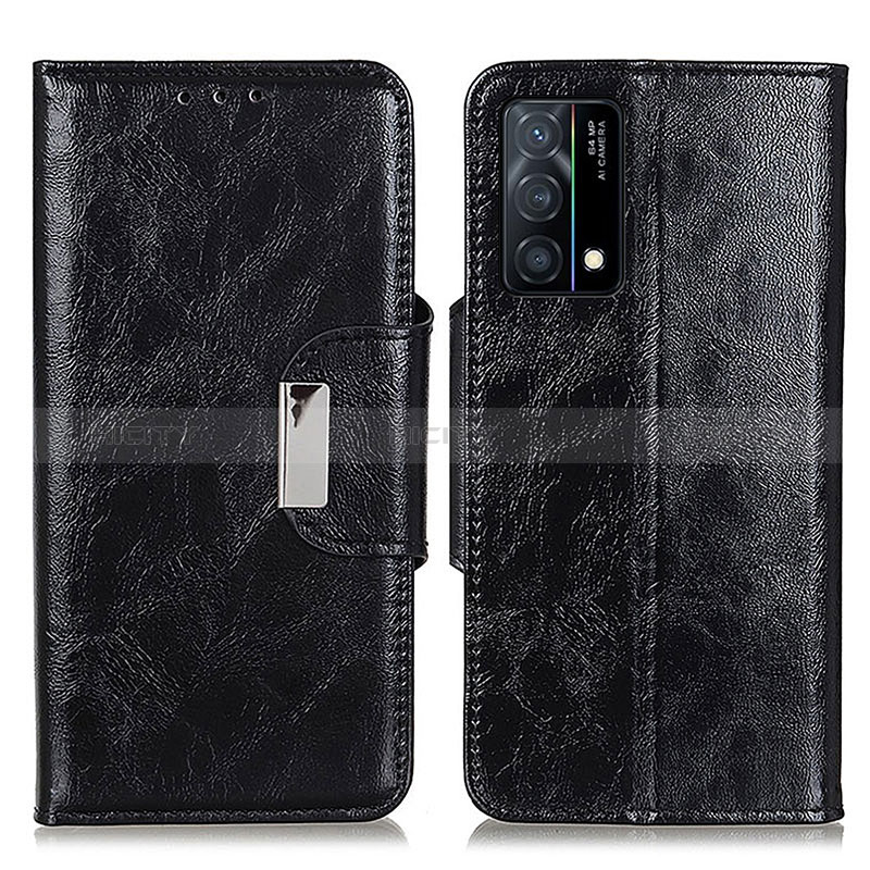 Handytasche Stand Schutzhülle Flip Leder Hülle N04P für Oppo K9 5G