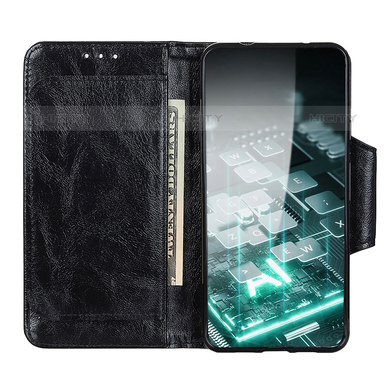 Handytasche Stand Schutzhülle Flip Leder Hülle N04P für Samsung Galaxy A03 groß