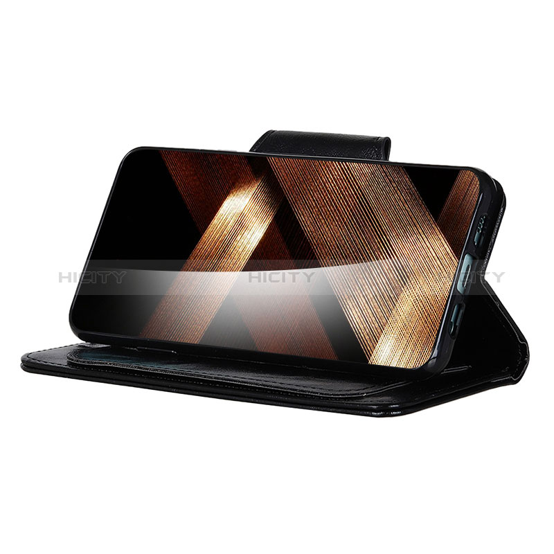 Handytasche Stand Schutzhülle Flip Leder Hülle N04P für Samsung Galaxy A15 4G groß