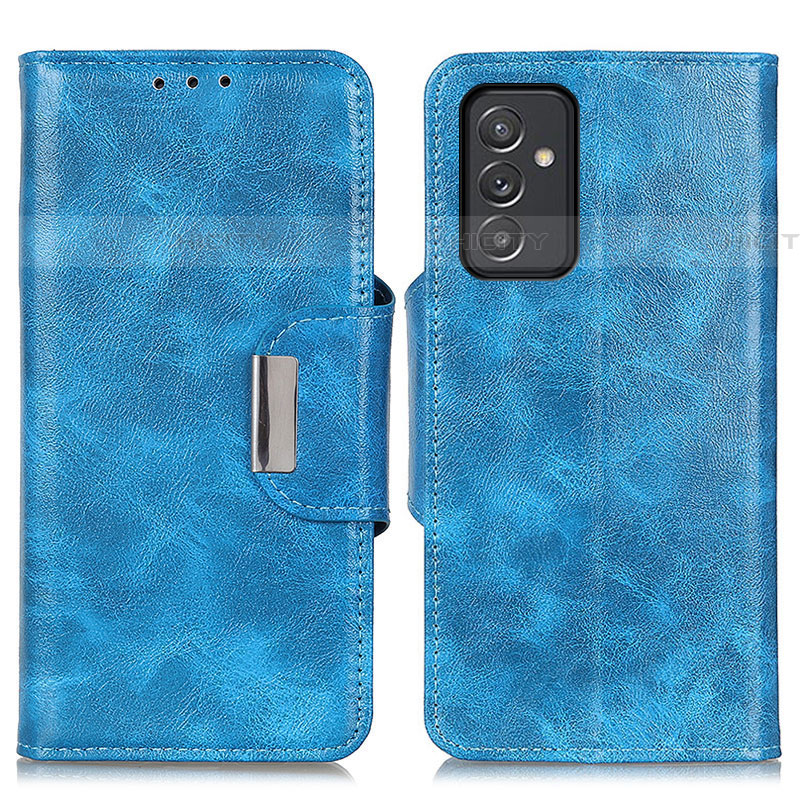 Handytasche Stand Schutzhülle Flip Leder Hülle N04P für Samsung Galaxy A25 5G Hellblau