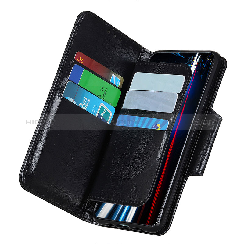 Handytasche Stand Schutzhülle Flip Leder Hülle N04P für Samsung Galaxy S24 5G groß