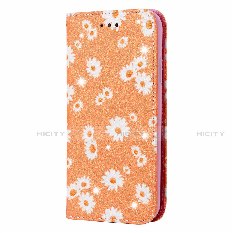 Handytasche Stand Schutzhülle Flip Leder Hülle N05 für Samsung Galaxy Note 20 5G Orange