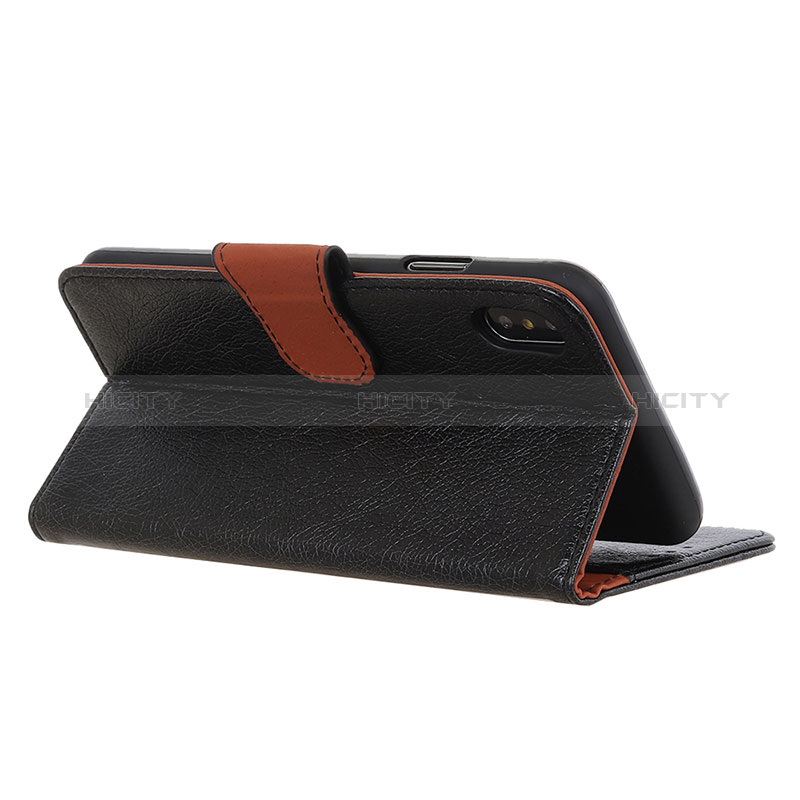 Handytasche Stand Schutzhülle Flip Leder Hülle N05P für Google Pixel 8a 5G groß