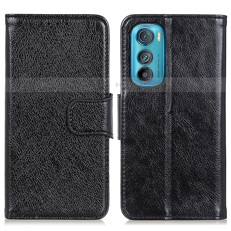 Handytasche Stand Schutzhülle Flip Leder Hülle N05P für Motorola Moto Edge 30 5G