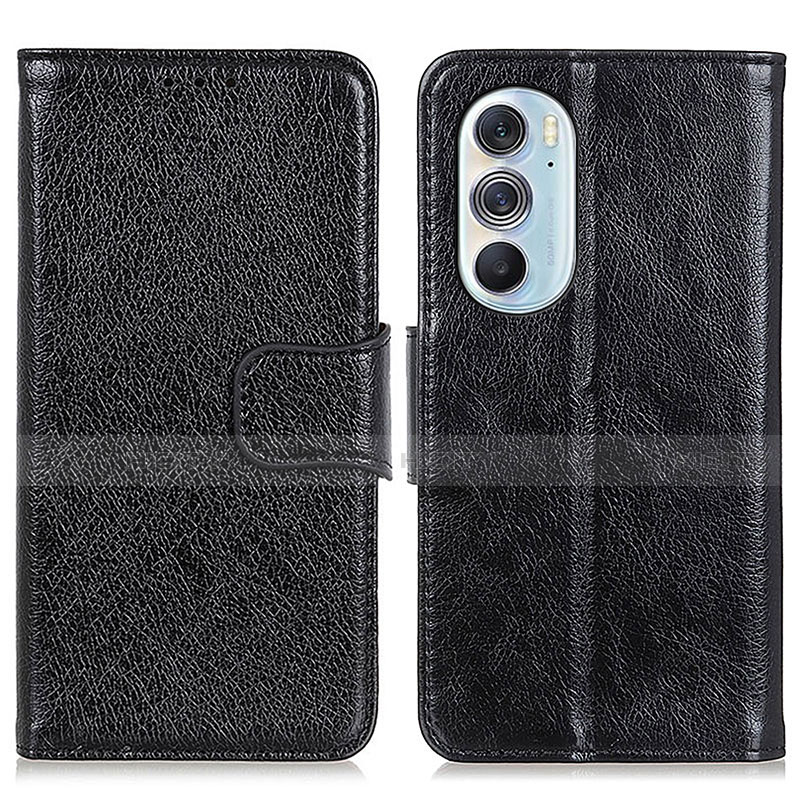 Handytasche Stand Schutzhülle Flip Leder Hülle N05P für Motorola Moto Edge 30 Pro 5G