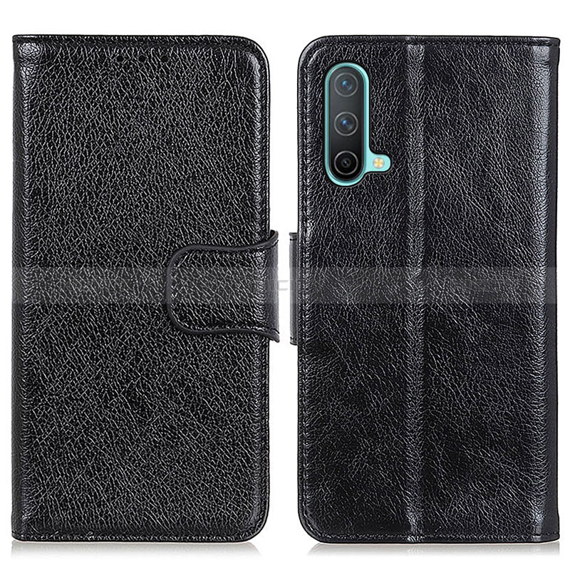 Handytasche Stand Schutzhülle Flip Leder Hülle N05P für OnePlus Nord CE 5G Schwarz Plus