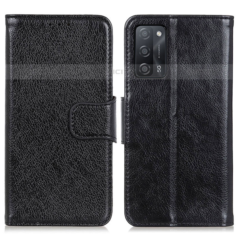 Handytasche Stand Schutzhülle Flip Leder Hülle N05P für Oppo A53s 5G