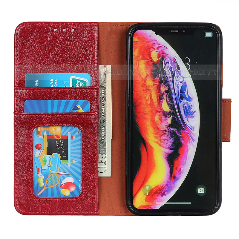 Handytasche Stand Schutzhülle Flip Leder Hülle N05P für Oppo A53s 5G