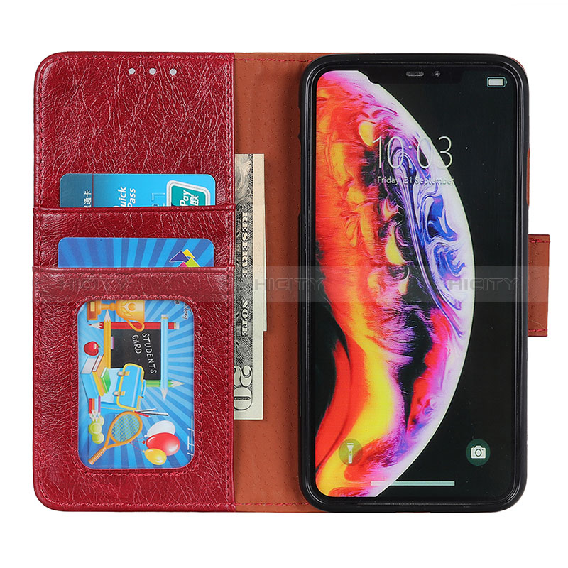 Handytasche Stand Schutzhülle Flip Leder Hülle N05P für Oppo A56 5G