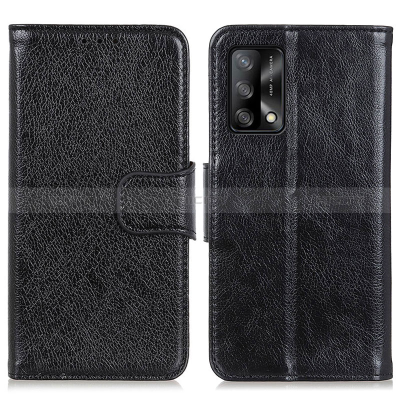 Handytasche Stand Schutzhülle Flip Leder Hülle N05P für Oppo A95 4G