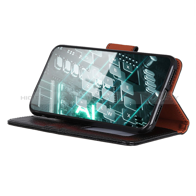 Handytasche Stand Schutzhülle Flip Leder Hülle N05P für Samsung Galaxy A02s