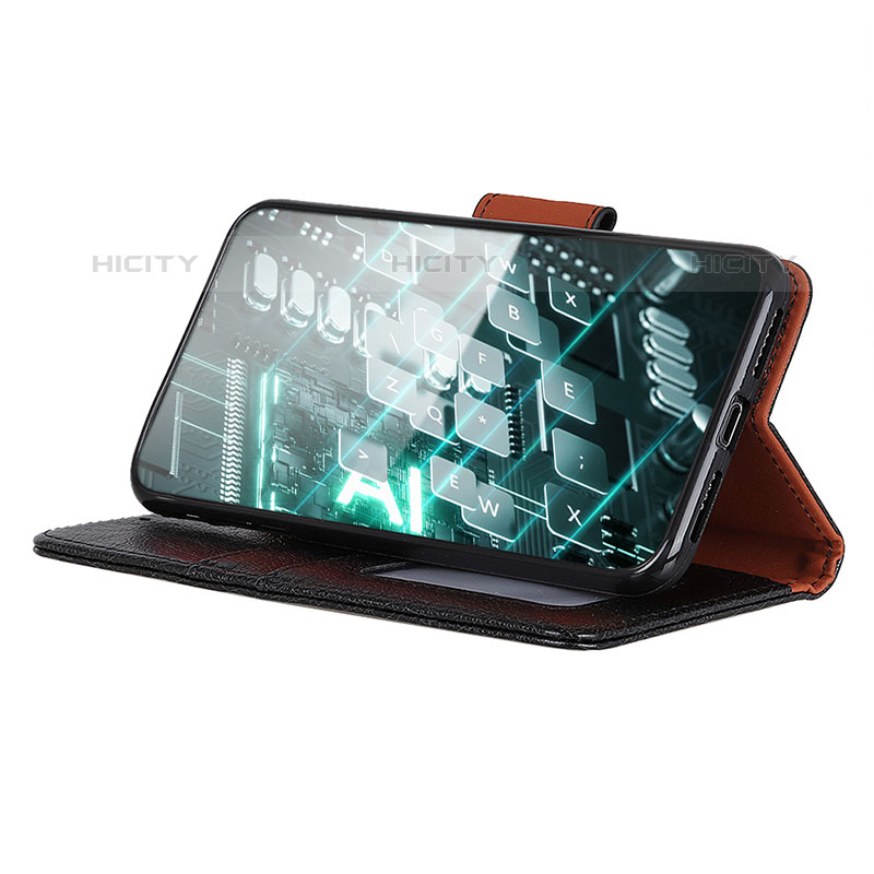 Handytasche Stand Schutzhülle Flip Leder Hülle N05P für Samsung Galaxy A03