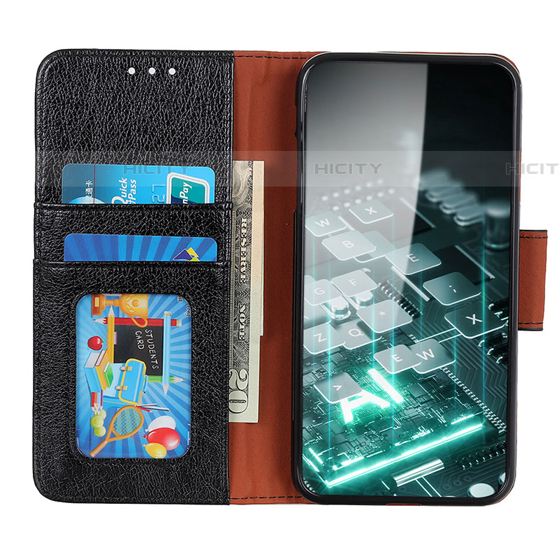 Handytasche Stand Schutzhülle Flip Leder Hülle N05P für Samsung Galaxy A03s