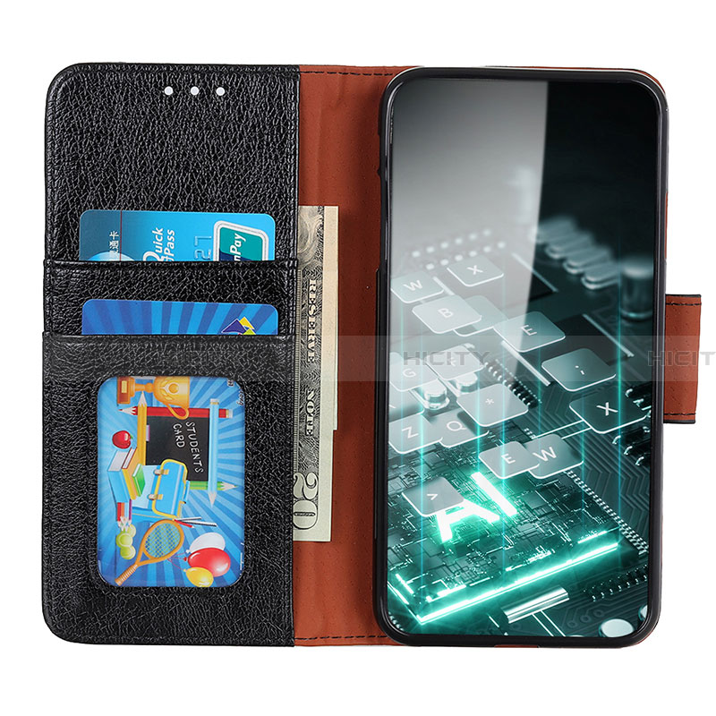 Handytasche Stand Schutzhülle Flip Leder Hülle N05P für Samsung Galaxy A04 4G groß