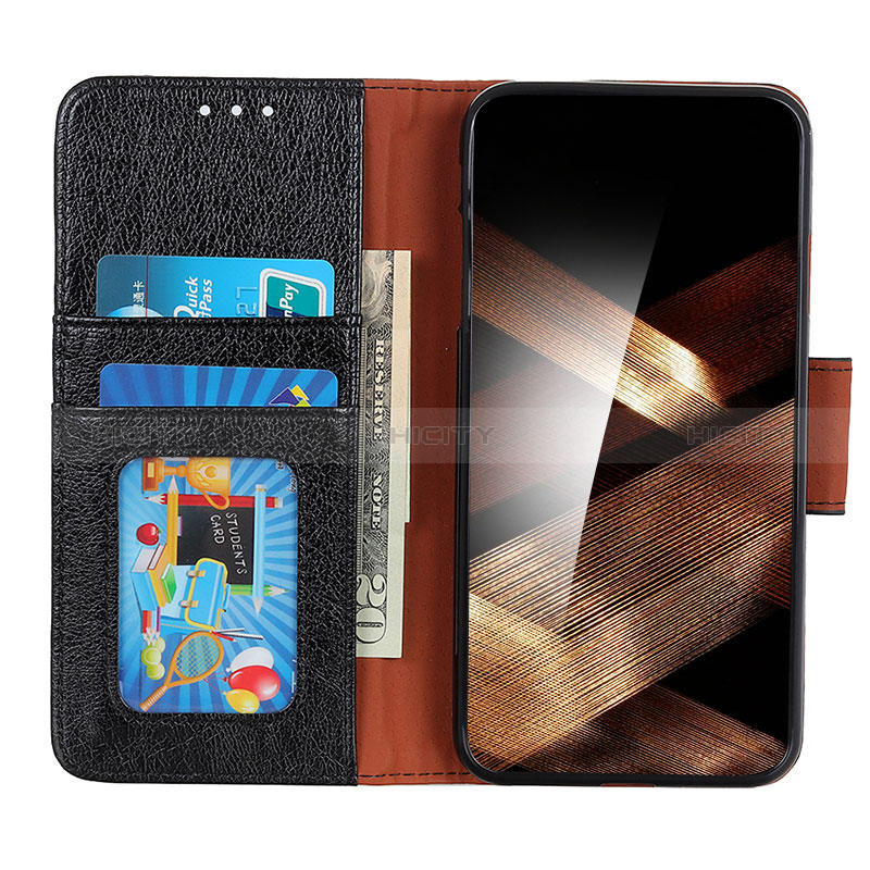 Handytasche Stand Schutzhülle Flip Leder Hülle N05P für Samsung Galaxy A15 4G