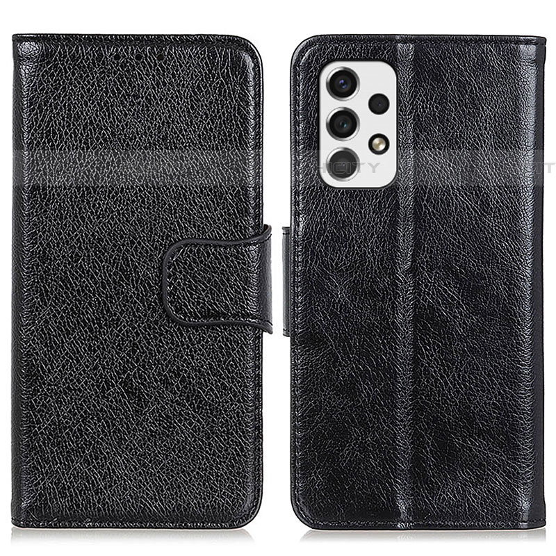 Handytasche Stand Schutzhülle Flip Leder Hülle N05P für Samsung Galaxy A53 5G groß