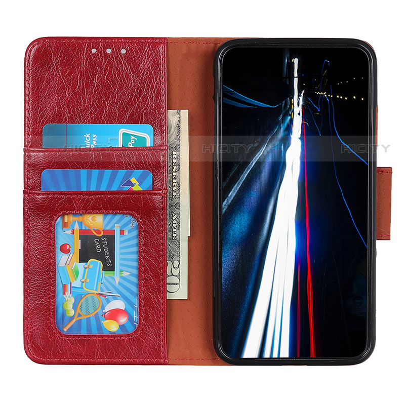 Handytasche Stand Schutzhülle Flip Leder Hülle N05P für Samsung Galaxy S21 5G