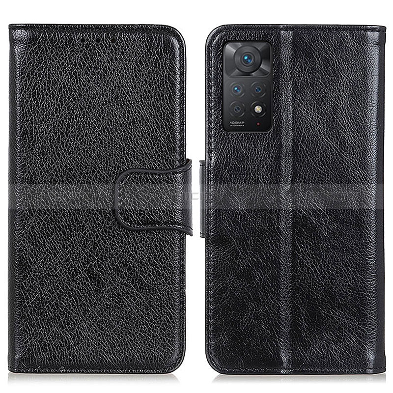 Handytasche Stand Schutzhülle Flip Leder Hülle N05P für Xiaomi Redmi Note 11 Pro 4G groß