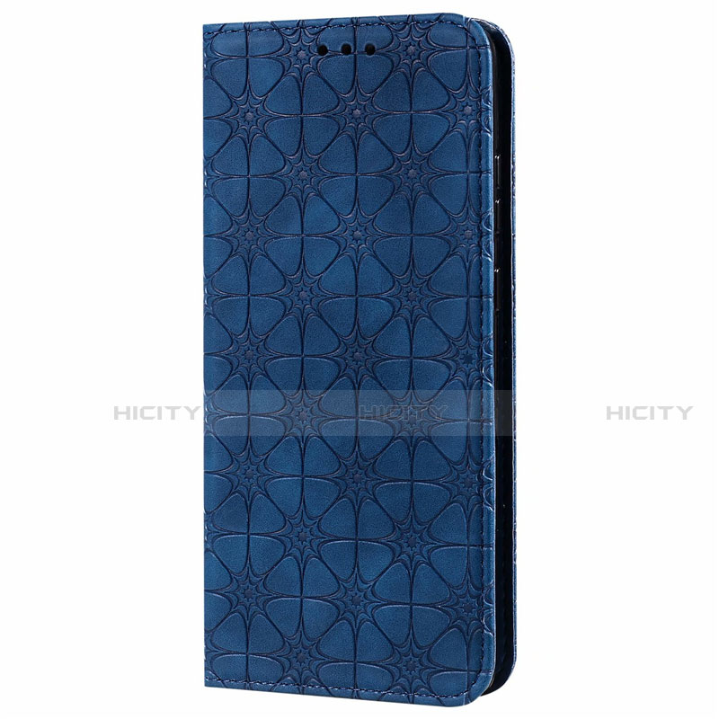 Handytasche Stand Schutzhülle Flip Leder Hülle N06 für Samsung Galaxy Note 20 5G Blau