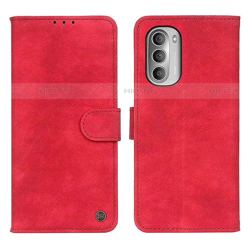 Handytasche Stand Schutzhülle Flip Leder Hülle N06P für Motorola Moto G Stylus (2022) 4G Rot