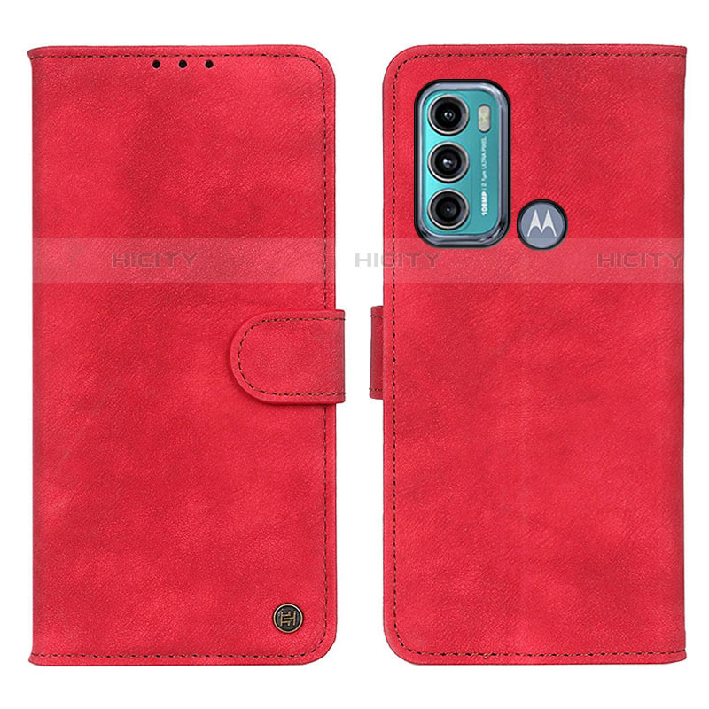 Handytasche Stand Schutzhülle Flip Leder Hülle N06P für Motorola Moto G60