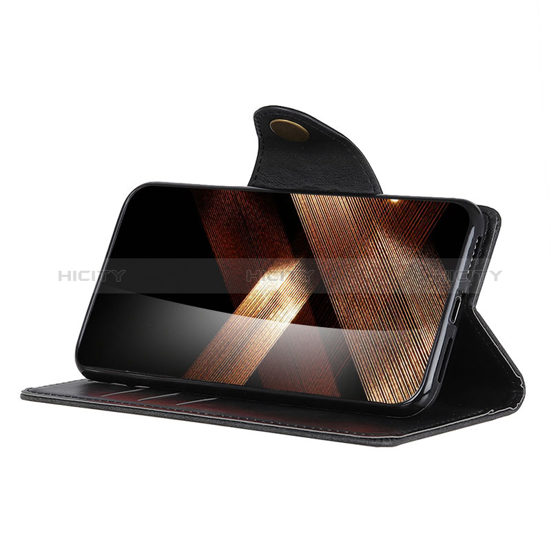 Handytasche Stand Schutzhülle Flip Leder Hülle N06P für Samsung Galaxy A15 4G groß