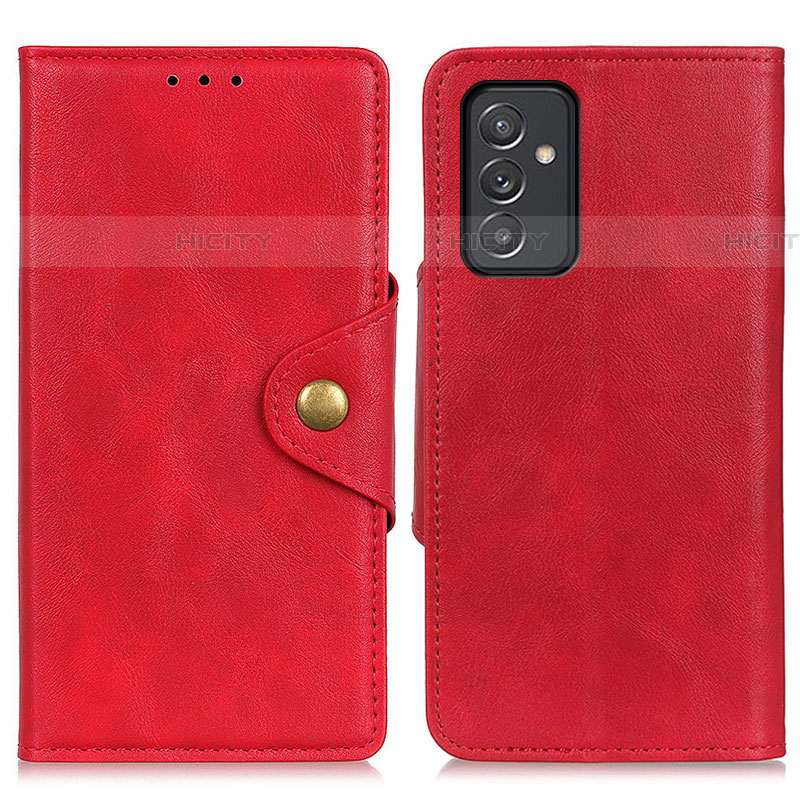 Handytasche Stand Schutzhülle Flip Leder Hülle N06P für Samsung Galaxy F34 5G Rot