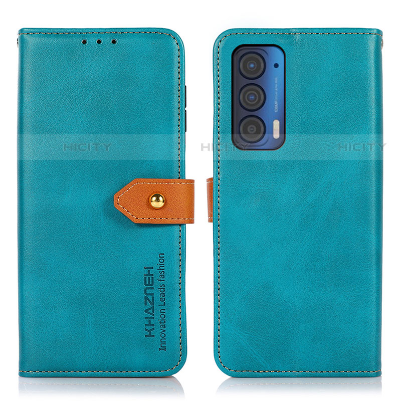 Handytasche Stand Schutzhülle Flip Leder Hülle N07P für Motorola Moto Edge (2021) 5G