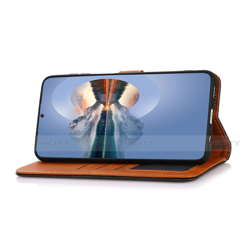 Handytasche Stand Schutzhülle Flip Leder Hülle N07P für Motorola Moto Edge 30 Pro 5G