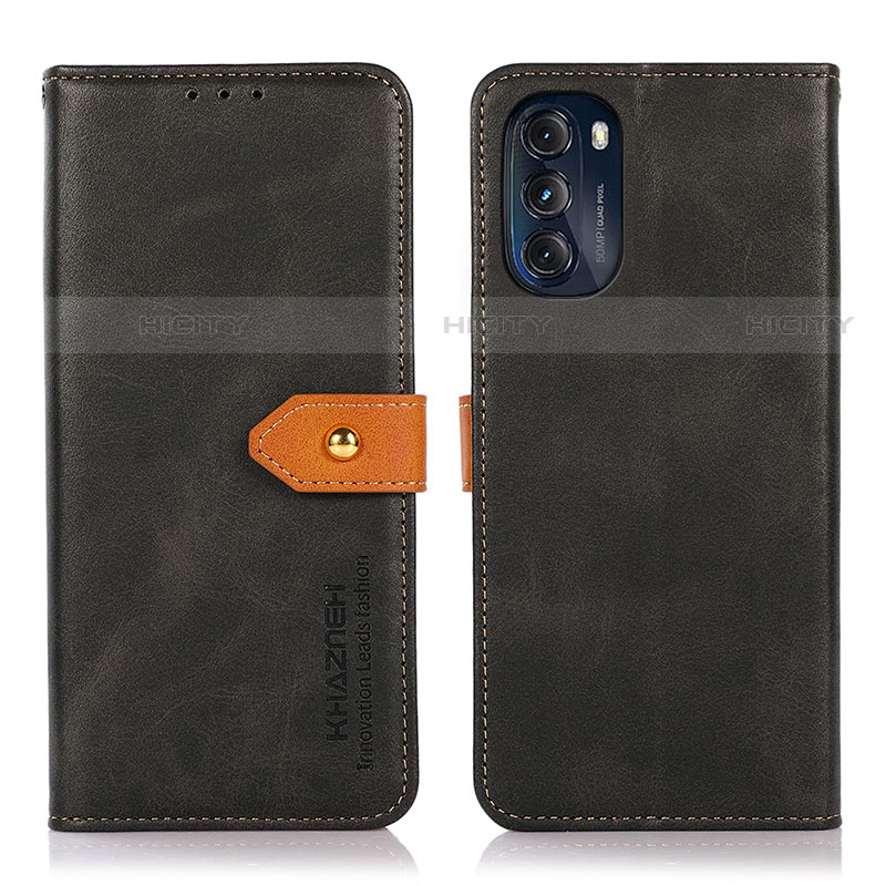 Handytasche Stand Schutzhülle Flip Leder Hülle N07P für Motorola Moto G 5G (2022)