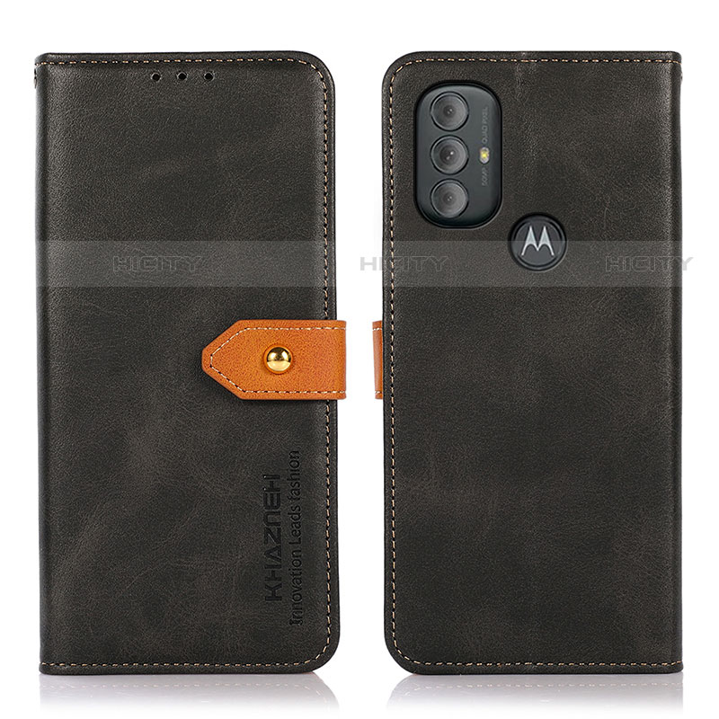 Handytasche Stand Schutzhülle Flip Leder Hülle N07P für Motorola Moto G Play (2023)