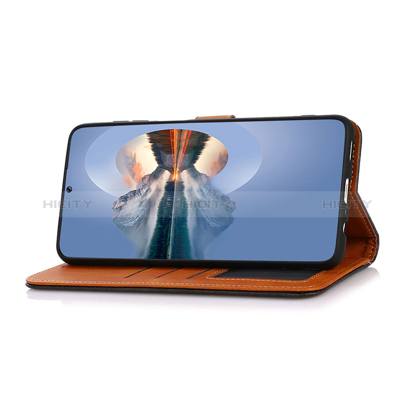 Handytasche Stand Schutzhülle Flip Leder Hülle N07P für Oppo A54 5G