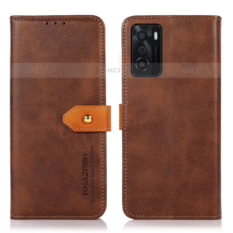 Handytasche Stand Schutzhülle Flip Leder Hülle N07P für Oppo A55S 5G