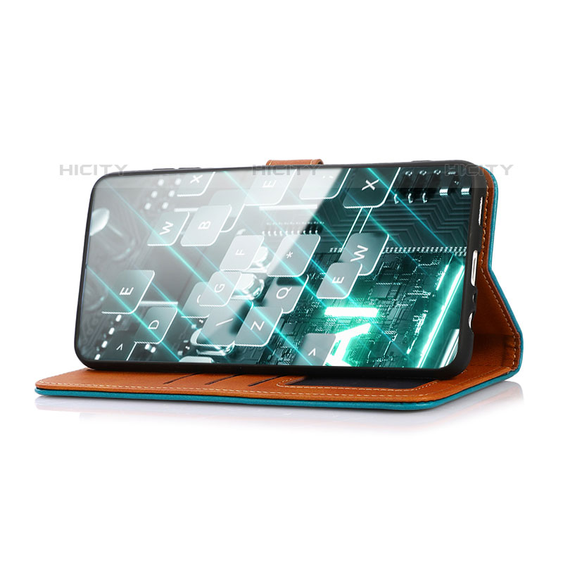 Handytasche Stand Schutzhülle Flip Leder Hülle N07P für Samsung Galaxy A03