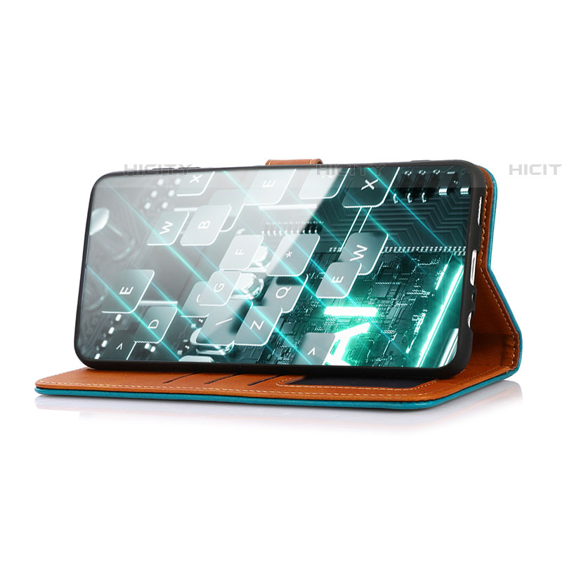 Handytasche Stand Schutzhülle Flip Leder Hülle N07P für Samsung Galaxy A03s