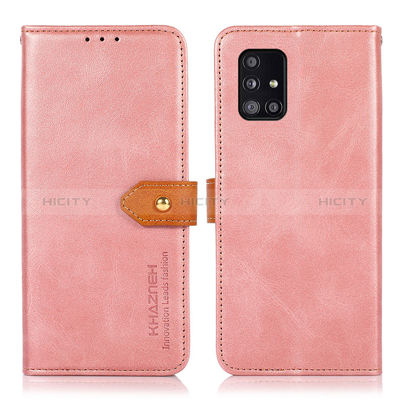 Handytasche Stand Schutzhülle Flip Leder Hülle N07P für Samsung Galaxy A51 5G groß