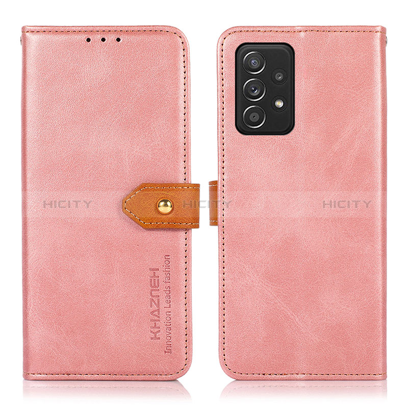 Handytasche Stand Schutzhülle Flip Leder Hülle N07P für Samsung Galaxy A52s 5G