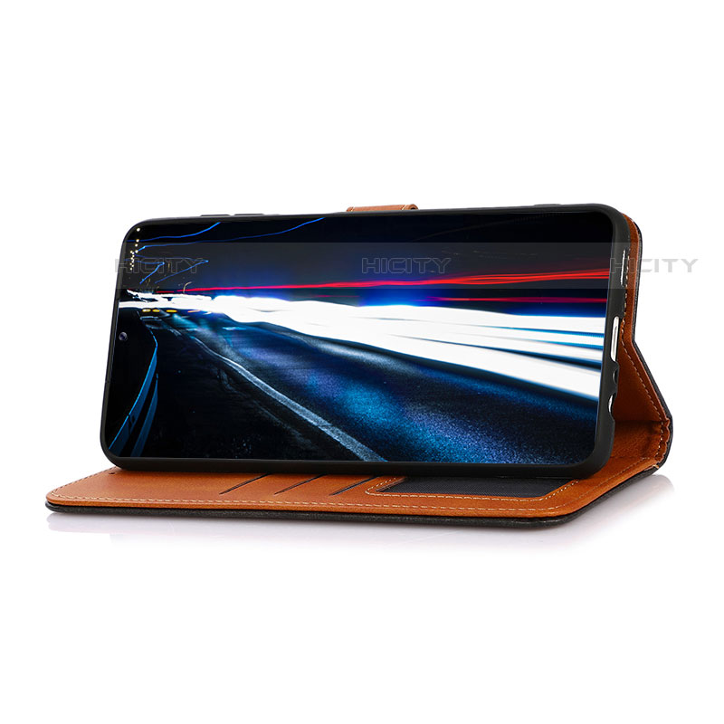 Handytasche Stand Schutzhülle Flip Leder Hülle N07P für Samsung Galaxy S21 5G