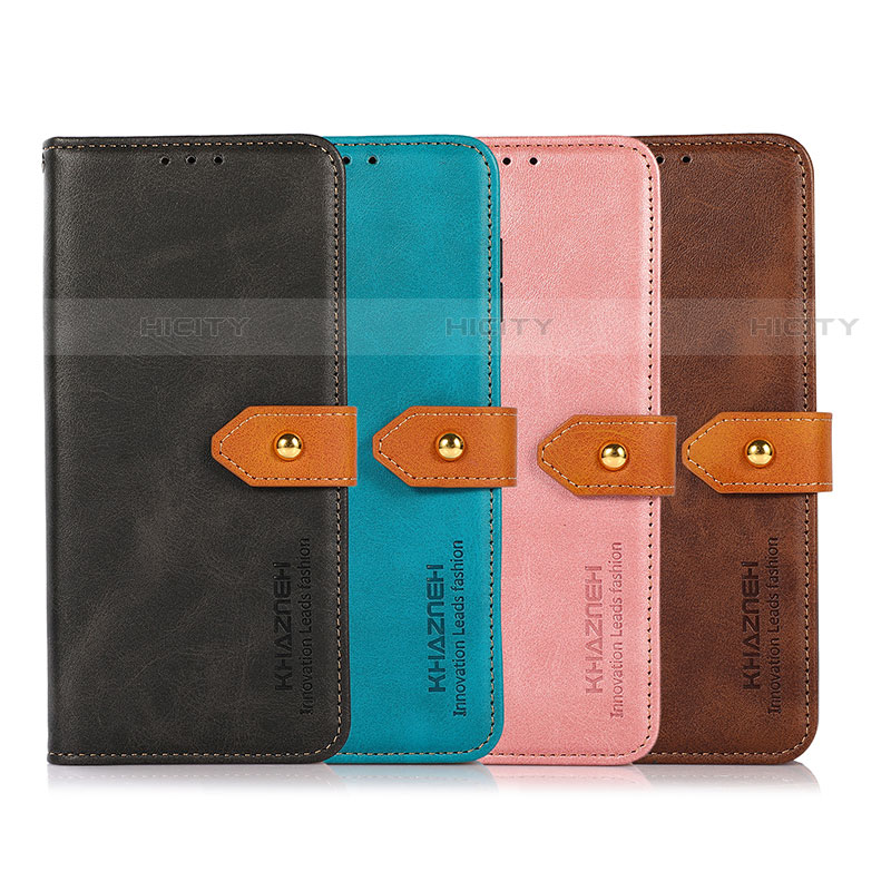 Handytasche Stand Schutzhülle Flip Leder Hülle N07P für Samsung Galaxy S21 FE 5G groß