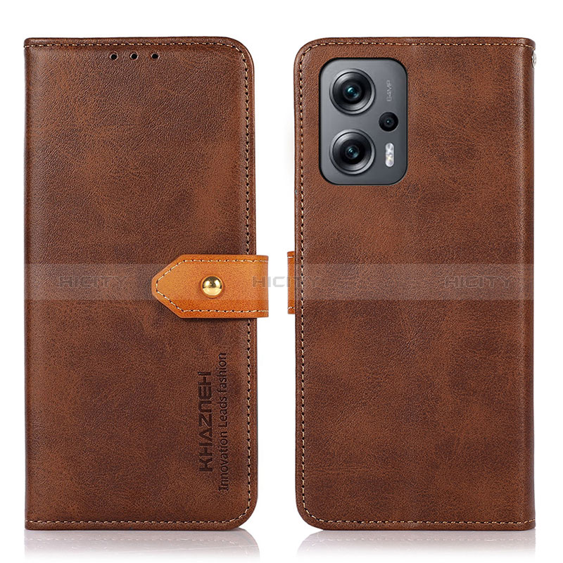 Handytasche Stand Schutzhülle Flip Leder Hülle N07P für Xiaomi Redmi Note 12 Turbo 5G groß