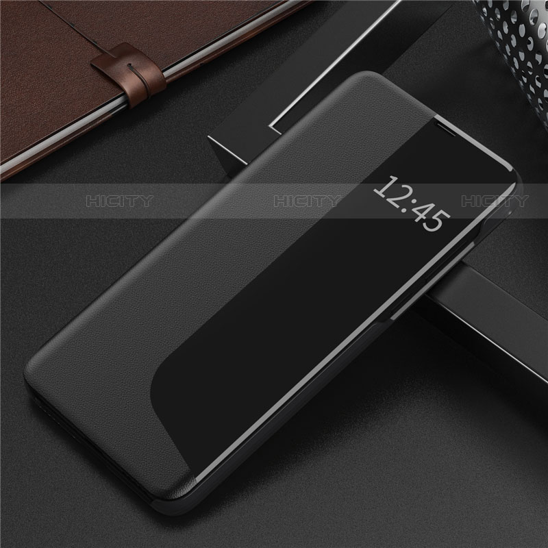 Handytasche Stand Schutzhülle Flip Leder Hülle N09 für Huawei P40 Pro Schwarz