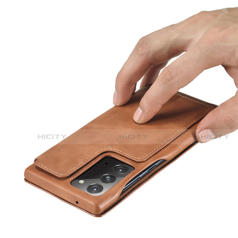 Handytasche Stand Schutzhülle Flip Leder Hülle N09 für Samsung Galaxy Note 20 5G