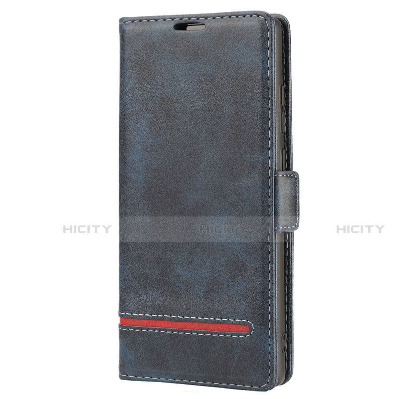 Handytasche Stand Schutzhülle Flip Leder Hülle N11 für Samsung Galaxy Note 20 5G Blau