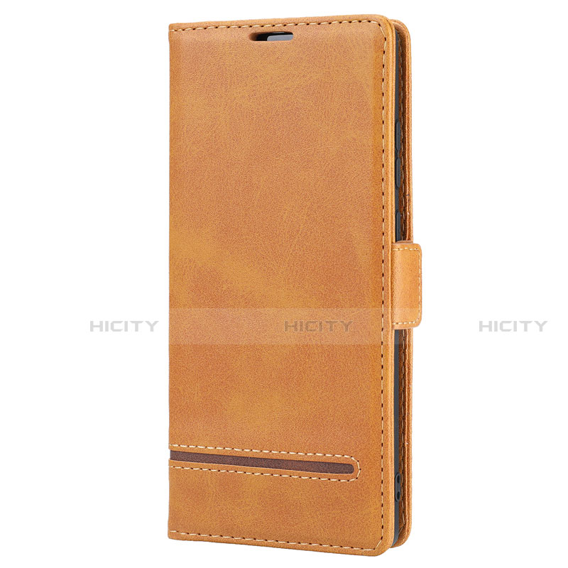 Handytasche Stand Schutzhülle Flip Leder Hülle N11 für Samsung Galaxy Note 20 5G Hellbraun