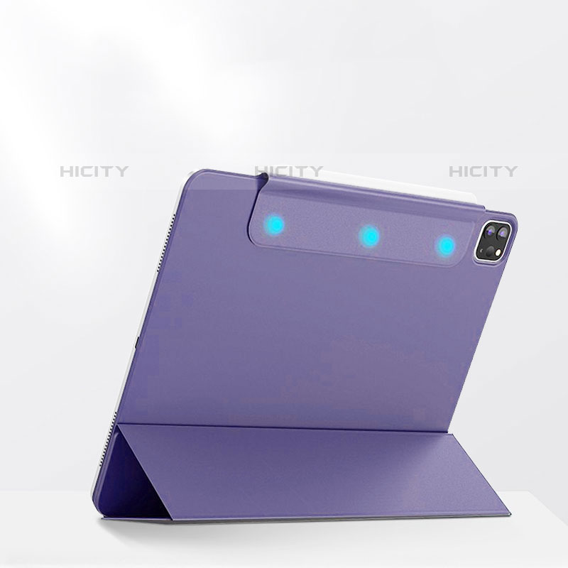 Handytasche Stand Schutzhülle Flip Leder Hülle P02 für Apple iPad Pro 11 (2020) Lavendel Grau