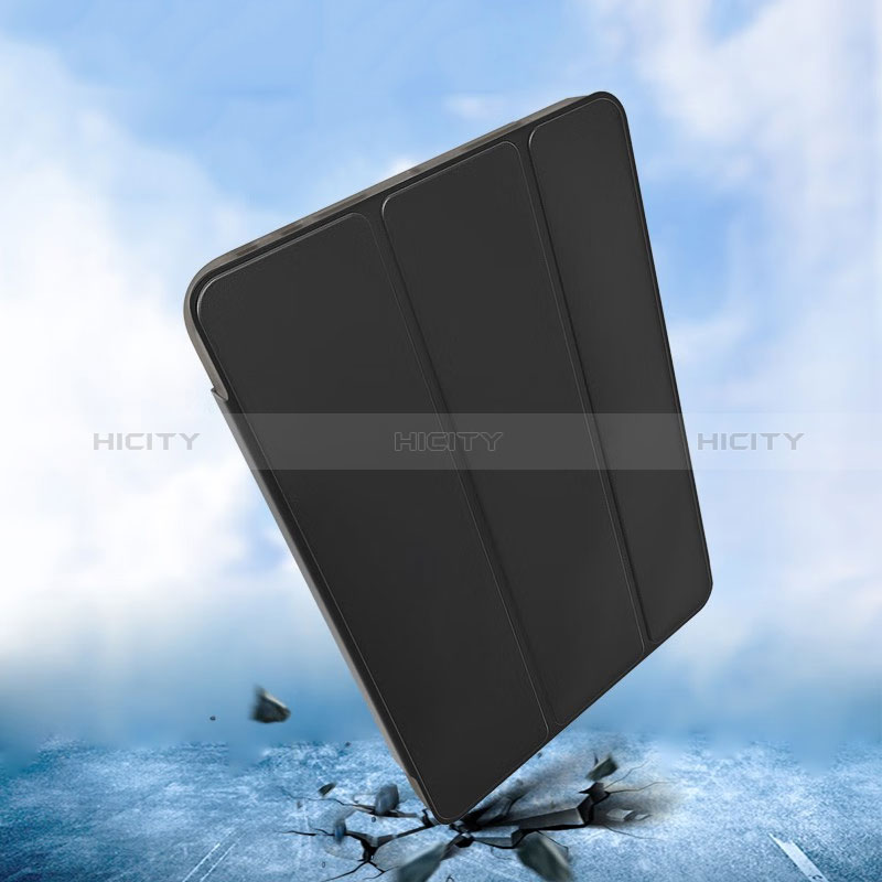 Handytasche Stand Schutzhülle Flip Leder Hülle P03 für Apple iPad Mini 6 Schwarz